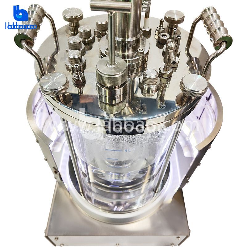 Glass Illumination Bioreactor