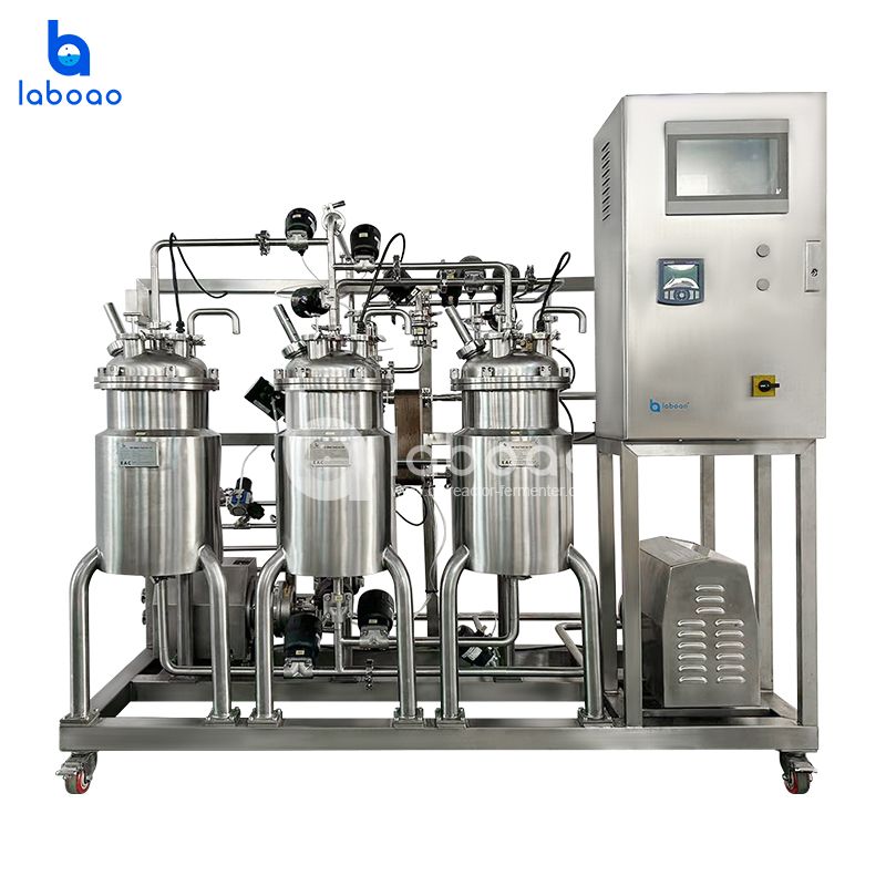 Stainless Steel Bioreactor Fermenter With Illumination